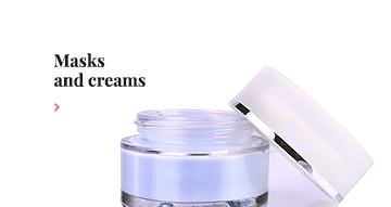 Banner: masks and creams