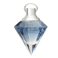Blue perfume bottle