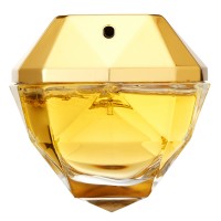 Yellow perfume bottle