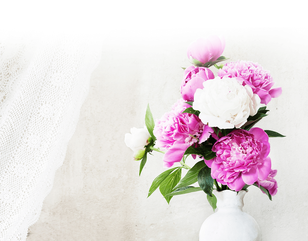 Fresh pink bouquet