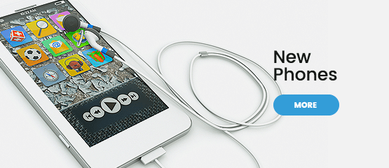 Promo banner: new phones