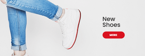 Promo banner: new shoes collection