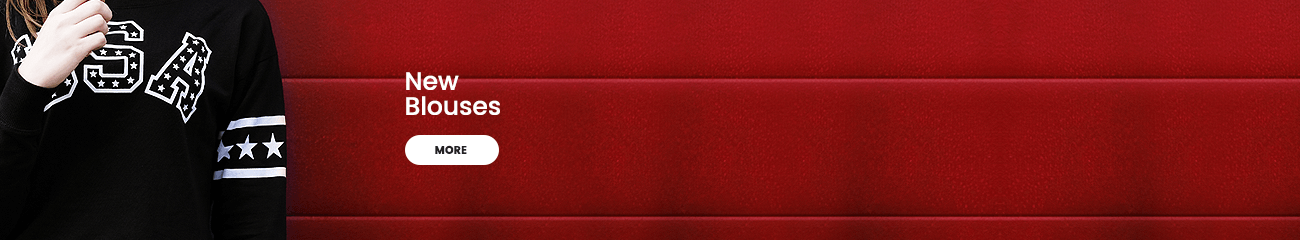 Promo banner: new blouses collection
