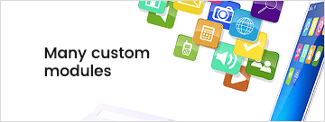 Banner: many custom modules