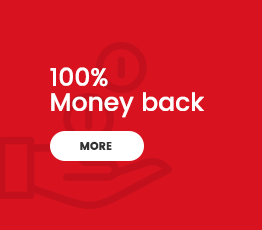 Banner: 100% money-back guarantee