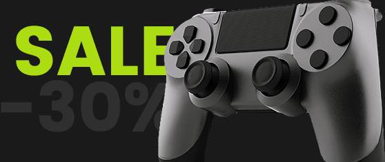 Accessories sale up to 30% off with game controller