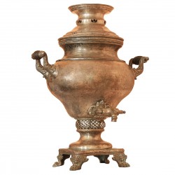 Antique copper samovar