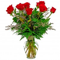 Red rose bouquet